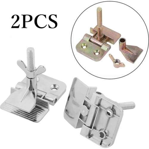 2PCS Silk Screen Printing Metal Frame Butterfly Hinge Clamp DIY Hobby Screen Painting Fixing Hinge Clamp Hardware Clip Tools