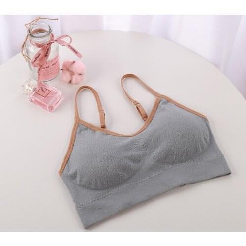 Women Push Up Sport Bra Women Fitness Vest Top Seamless Yoga Underwear Running Yoga Gym Crop Top