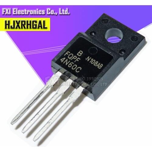 10PCS FQPF4N60C TO-220 4N60C 4N60 TO220 New original