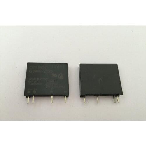 10PCS/Lot G3MB-202P-24VDC G3MB-202P 24V DC-AC SSR IN 24VDC Out 240VAC 2A Solid State Relay