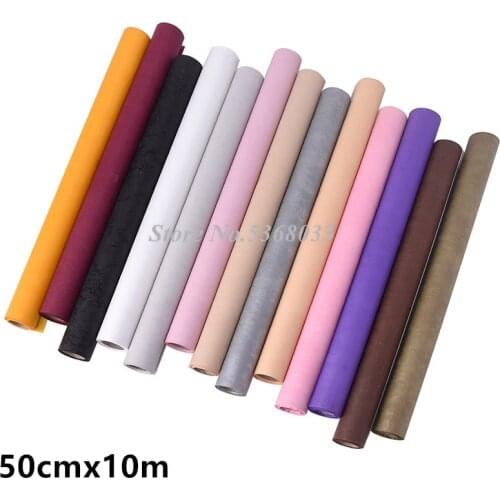 50cmx10m Silk Non-woven Flower Wrapping Papers Roll Waterproof Flower Packing Papers Gift Wrapping Craft Papers