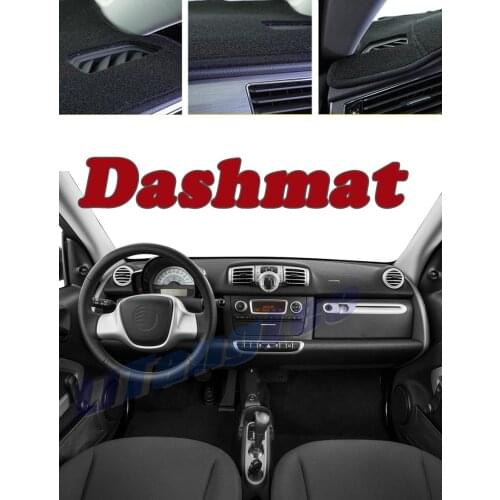 Car DashMat Cover Sun Protection Carpet Anti Slide Pad For Smart ForFour ForTwo W453 C453 2014~2021 Insulated Dash Mat