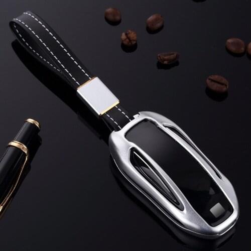 Key Case For Tesla Model Car Key Sleeve Modelx Key Case Remote Key Cover