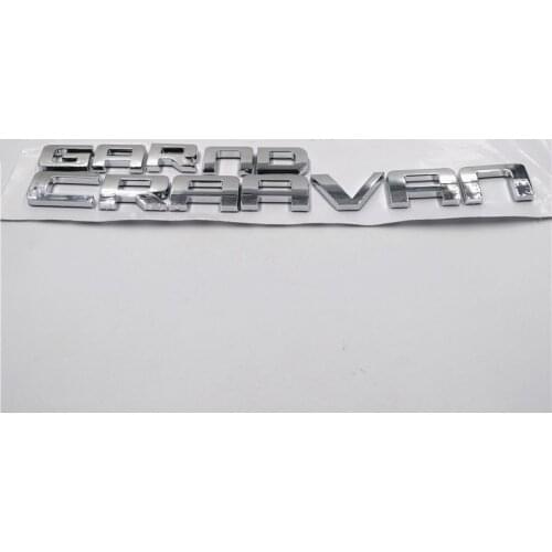 For Dodge Grand Caravan Logo Sticker Car Back Door Liftgate Emblem Badge Nameplate