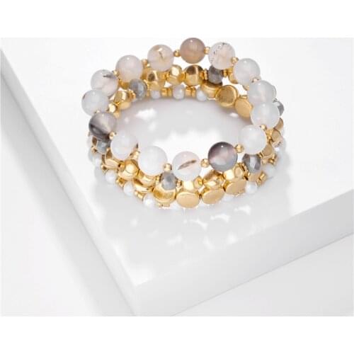 HUIDANG Stone Bracelets
