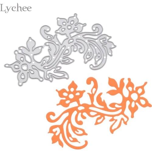 Lychee Flower Grass Branch Metal Embossing Cutting Dies Stencils Scrapbooking Photo Album DIY Decorative Craft