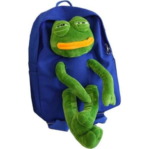 Frog Monster Design Girls Small Shoulder Bags Women Creative Casual Clutch Lattice Cloth Coin Purse Cute Phone Messenger Bag