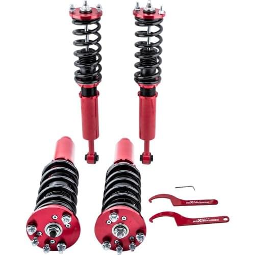 4X Suspension Shocks Struts Coilovers For Honda Accord 03-07 Acura 2004-2008 Adj. Height