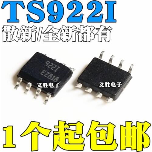 New and original TS922IDT TS922I 922I SOP8 Operational amplifier IC chip