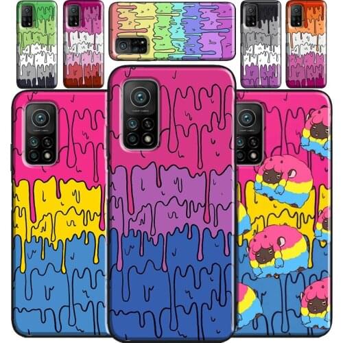 Pastel Kawaii Melting LGBTQ Design For Xiaomi Mi 11 Case Cover Note 10 Lite 10T Phone Cover For Poco X3 Pro M3 F1 F2 F3 Case
