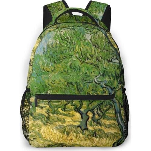 Van Gogh Backpack for Girls Boys Travel RucksackBackpacks for Teenage school bag