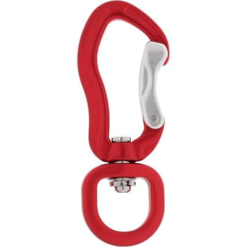 Swivel Eye Snap Hook Dog Chain Clip Climbing Carabiner Backpack Keychain