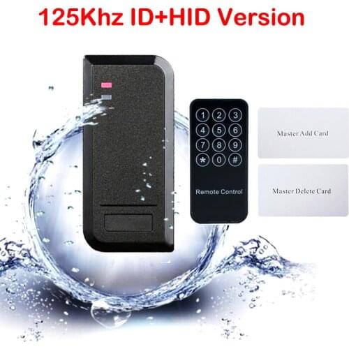 2000 User IP66 Waterproof 125Khz RFID Access Controler Card Reader Access Control System with Management Card S2EM
