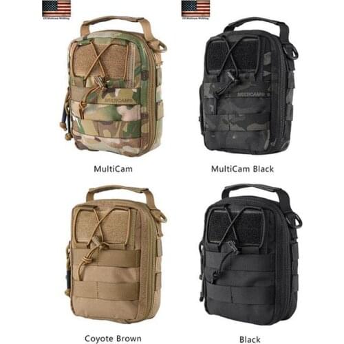Tactical Medical Pouch Storage Bag Tactical Vest Molle First Aid Kits Pouch Airsoft Hunting Nylon First Aid Bag