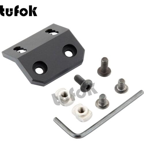 Tufok Offset Scout Mount For Flashlight Low Profile Mlok Flashlight Mount Base Fit M600 / M300 Series Weapon Scout Lights