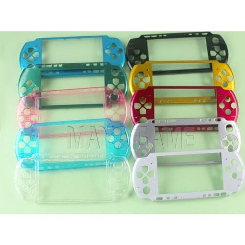 Repair Black Front Faceplate Case Cover Housing Shell Part for Sony PSP 3000 PSP3000