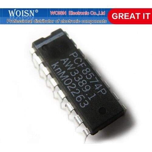 2pcs/lot PCF8574AP PCF8574P PCF8574 DIP-16 new and original In Stock