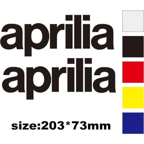 2pcs Reflective sticker helmet decorative motorcycle fit for aprilia Motorcycle stickers waterproof and sunscreen