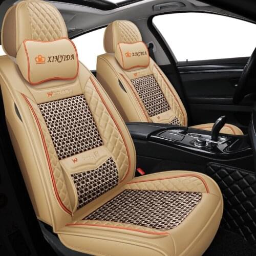 Ice silk car seat cover For ford focus 2 mk1 mk3 mondeo mk4 fiesta mk7 fusion kuga ranger explorer 5 ka figo taurus accessories
