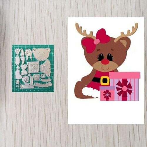 Valentine beer Cards Crafts Metal Cutting Dies Stencil For Diy Scrapbooking Paper