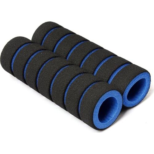 1 Pair Mountain Bike Handlebar Foam Sponge Cycling Anti-shock Non-slip Skid-Proof MTB Handle Bar Grips Bicycle Accessories