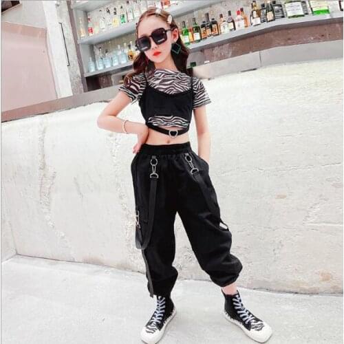 Baby Kid Girl Clothes Summer Teenage Girls Leopard Top T-shirt And Vest And Black Pant 3pcs Outfits Set Clothing For 6-16Years