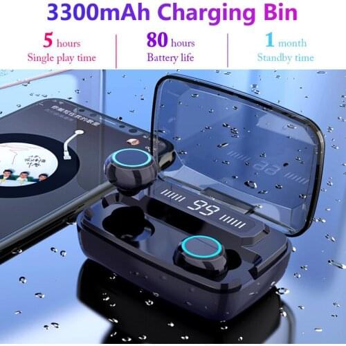 M11 TWS v5.0 cascos inhalambricos bluetooth for auriculares samsung iphone xr iphone 8 cascos inhalambricos bluetooth 3300amh