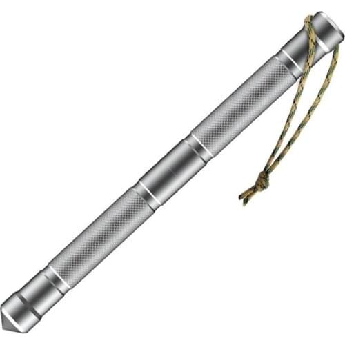 Outdoor Multi-Function Tool Dining Fork Wrench Set Compass Camping Tool Multifunctional Self-Defense Stick Knife Tableware