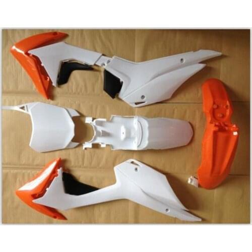 Motocross 2014 CRF110 ORANGE/WHITE Plastic PARTS fender FOR HONDA motorcycle fairing carenado pit bike guardabarro pitbike