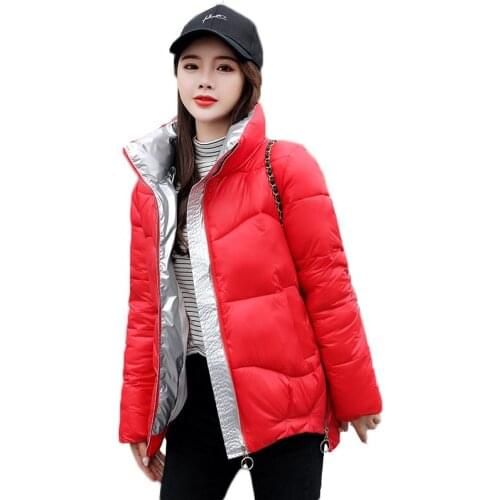 New Winter Waterproof Down Jacket Women Plus Size Casual Stand Collar Parka Mujer Cotton Padded Keep Warm Coat Female Jacket H39
