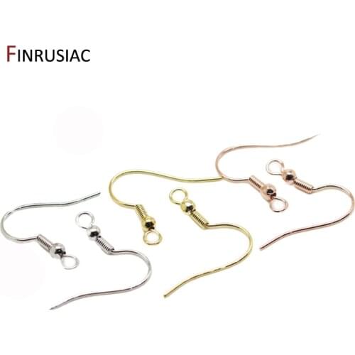 Wholesale 14k Gold Ear Wire Earring Hooks Accessories Making Earrings Findings DIY Jewelry Material