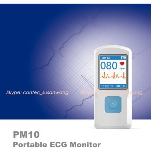 Portable ECG Monitor for family,1.77color TFT-LCD Bluetooth Rechargable Quick ECG EKG Health Care Household Medical Equipment