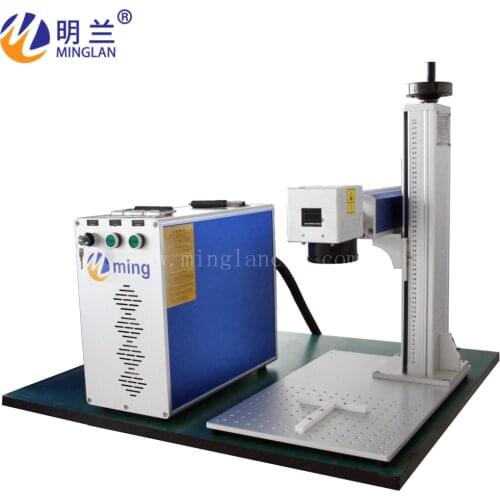 20W 30W split fiber laser marking machine metal marking machine laser engraver machine Nameplate laser marking for ss