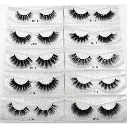 Visofree Eyelashes 3D Mink Lashes natural handmade volume soft lashes long eyelash extension real mink eyelash for makeup lashes