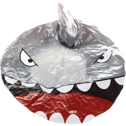 Novelty Design Animal Waterproof Shower Cap Bath Dry Hair Cover Protector Hat gray