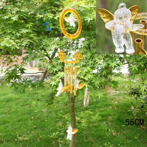 Cupid Tube Outdoor Wind Chime Living Room Yard Garden Home Hanging Decor