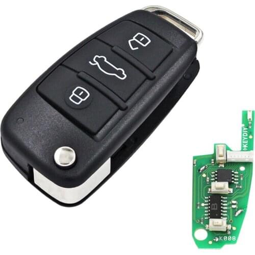 3 Button Universal Remote Control KEYDIY B Series B02 for KD900 URG200 KD-X2 Mini KD To Generate New Remote for Audi A6L Style