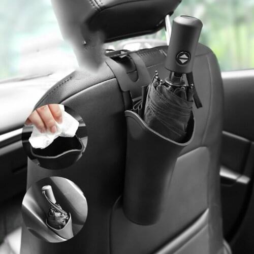 Umbrella Hanging Storage Box Holder Organizer Rubbish Trash Can For Toyota Land Cruiser 200 Prado FJ 120 150 100