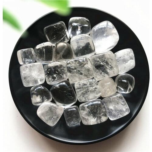 100g 10-30mm Natural White Quartz Crystal Stones Cube Healing Crystals Reiki Decoration Natural Stones and Minerals