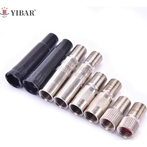 2pcs Bicycle Valve Extender For Schrader Valve Replacement Cycling Bike Parts