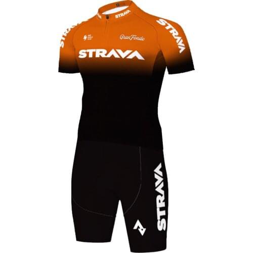 2021 Strava jersey cycling skinsuit quick dry one piece Triathlon suits tenue velo homme ​20D equipacion ciclismo hombre