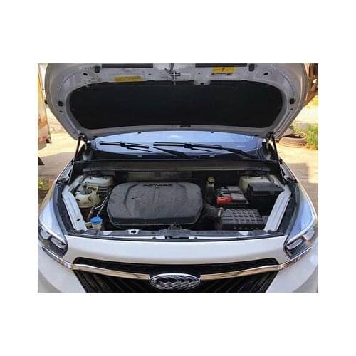 For Chery Tiggo 7 2015-2019 Front Bonnet Hood Modify Carbon Fiber Gas Struts Lift Support Shock Damper Accessories Absorber