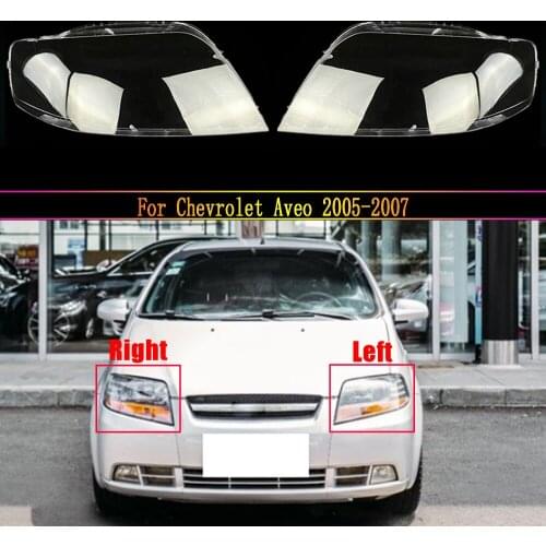 Car Headlamp Lens For Chevrolet Aveo 2005 2006 2007 Car Replacement Auto Shell Cover