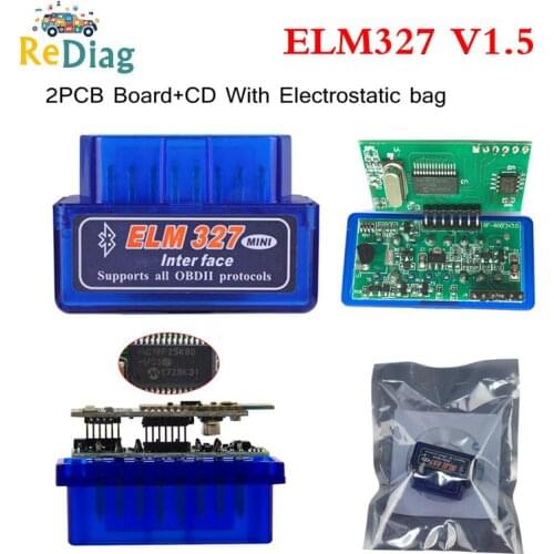 10Pcs/Lot 2020 Super Mini ELM327 V1.5 OBD2 Car Diagnostic Tool ELM 327 For Android/PC OBDII Protocol Diagnostic