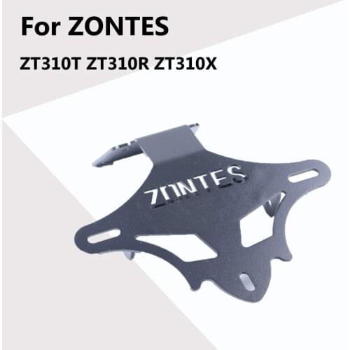 For ZONTES Zt310t Zt310r Zt310x Motorcycle Refitting License Plate Cover Registration Motorcycle License Plate Cover