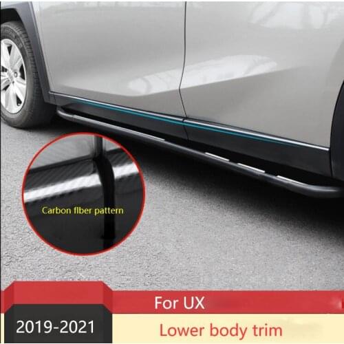 Body Anti-Collision Strip Body Stainless Steel Anti-Scratch Strip Auto Parts Suitable For Lexus UX 200 250h 260h 2019 2020 2021