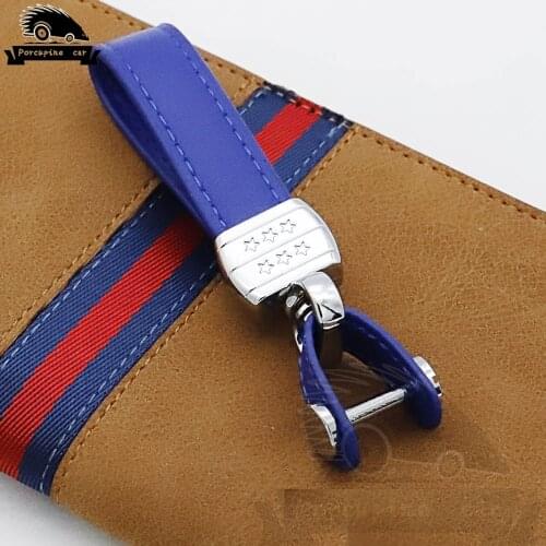 Genuine Leather Key Wallet Women Keychain Covers Key Holder for Automobile Keys Housekeeper Keys Organizer for Mercedes BMW Audi