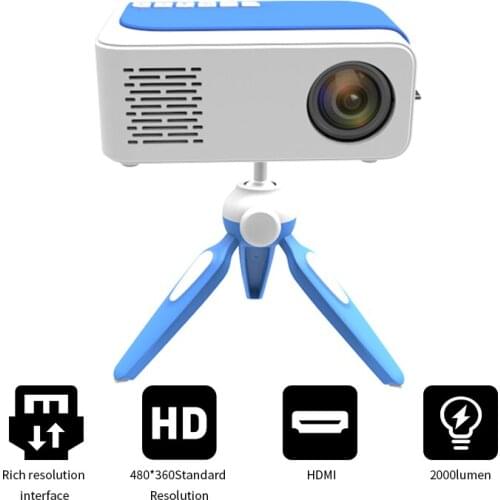 Small Wireless Bedroom Projector Big Screen New Product Mini Portable Compact Projector