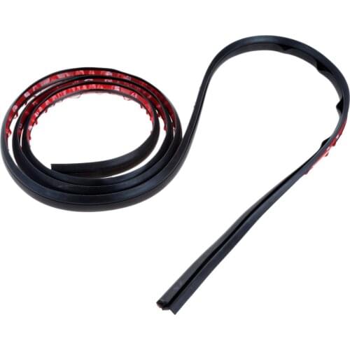 Mtsooning 2Meter B / C Pillar Type Car Door Rubber Seal Trunk Hood Sealing strip Window Edge Seal