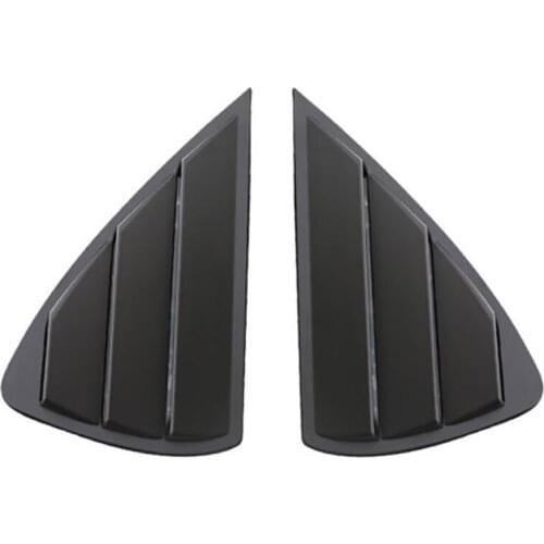 Rear Side Window Louvers, Scoop Louvers Cover Blinds for MG 6 MG6 2017-2020 Car Exterior Accessories